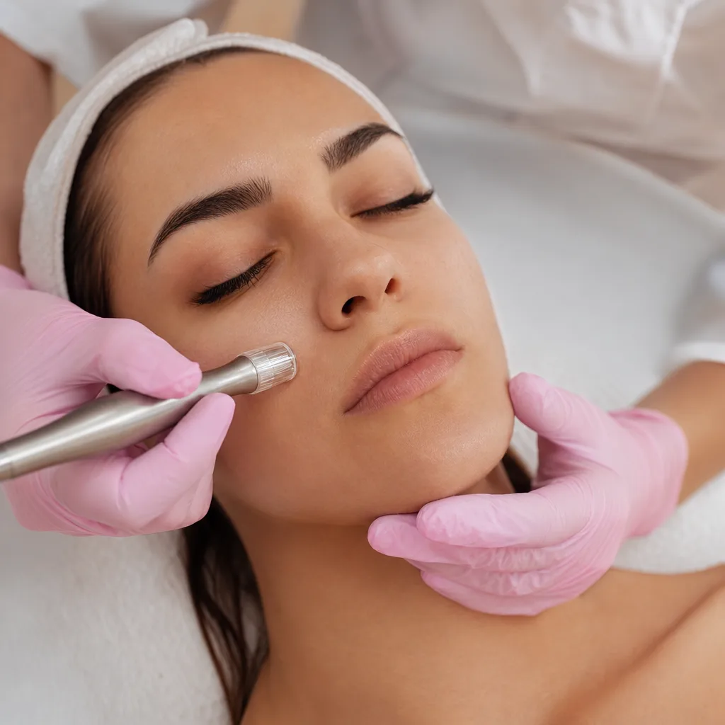 Peeling de Diamante — Promove a limpeza dos poros;