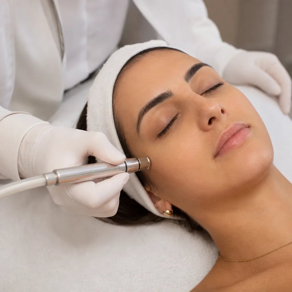 Peeling de Diamante — Remove impurezas da pele (células mortas);